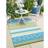 Green Decore Rug Prime Green, Blue, Turquoise