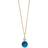 Spirit Icons Figaro Pendant Förgyllt Silver Halsband Med S10932-45