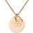 Scherning Flora Nude Förgyllt Silver Halsband FL55-3312G