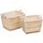 Premier Housewares Rustic White Basket