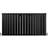 MonsterShop Designer Panel Radiators Matt Black 600mm 1190mm Matt Black