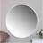 Melody Maison Extra Large Round White 120cm Wall Mirror