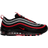 NIKE Air Max 97 M - Black/Metallic Silver/University Red