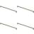 Loops 4x Square Section Bar Fixing Centres