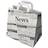 Papstar Gaveposer 25x17x26cm Newspaper Design Med Hank 50 Stk