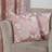 Emma Barclay Emma Barclay Pair Butterfly Meadow Cushion Cover Beige, Silver, Pink