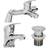 Architeckt Bathroom Basin Mono Silver