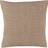 'Bruges' Filled Cushion With Geo Waffle Complete Decoration Pillows Natural
