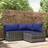 vidaXL dynor 3 Loungeset