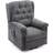 Barnsley dual rise fabric recliner charcoal