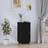 vidaXL Black Wood Pine Sideboard