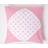 Homescapes Polka Dots Cushion Cover Pink (60x60cm)