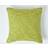 Homescapes Nirvana Cotton Cushion Cover Green