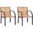 vidaXL Garden 2 Garden Dining Chair