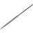 Bahco 2-304-16-0-0 Needle 16cm Half Round File