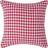 Homescapes Houndstooth Cushion Cover Red (60x60cm)