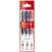Caran d’Ache Caran Dache Water brush, pack of 3 1 each of Ref 0115-201/202/203 hanging pack