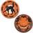 Beistle Halloween-Teller, rund, 22,9 cm, Orange