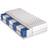 Bedly Patja Superking 200x140x31 cm Sininen/Valkoinen