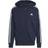 Adidas Men Sportswear Essentials French Terry 3-Stripes Full Zip Hoodie - Legend Ink/White