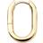 Maria Black Huggie Gold HP Dam Creoler ONE