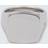 Tom Wood Cushion Polished Ring Silver