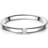 Glanzstücke München Solitär ring för damer 925/– sterlingsilver med zirkonia silver, 58, colore: silver