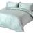 Homescapes Single, Duck Egg Cotton with Thread Count Duvet Cover Blue