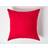 Homescapes Square Count Pillow Case Red