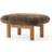 Menu Brasilia Sheepskin Ottoman Natural Oak Foot Stool