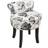 Watsons on the Web Techstyle Black Rose Dressing Bar Stool