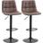 Homcom Modern Counter Bar Stool 110cm 2pcs