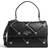 Love Moschino Heart Studs Shoulder Bag - Black