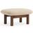 Menu Brasilia Ottoman Dark Stained Oak Foot Stool