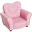 Homcom Prinsesse Hjerteformet Børnesofa L59XB41.5XH49Cm