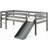 Vipack Pino Low Mid Sleeper Bed with Slide 175x207.6cm