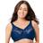 Glamorise Magiclift Non Wire Minimizer Bra - Blue