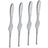 Alessi Colombina Fish Fork 20cm 4pcs