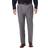 Haggar Men's Premium Comfort Classic Fit Pleat Front Pant - Black