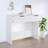 vidaXL 90 x 36 x 75 cm Konstrueret Træ Hvid Konsolbord
