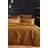 Paoletti Embroidered Quilted Duvet Cover Yellow, Gold