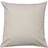 Homescapes Cream Linen Look Cream Cushion Cover Black, White