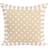 Homescapes Stars Cushion Cover Natural, Beige (60x60cm)