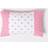 Homescapes Hearts Polka Polka Dots Cushion Cover Pink (50x)