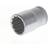 Gedore 1/2" 12-kant Topnøgle