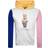 Polo Ralph Lauren Bear Color-Blocked Fleece Hoodie - White