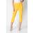 Roman Cropped Stretch Trouser - Bright Yellow