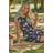 Roman Floral Spot Frill Sleeve Shift Dress
