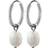 Edblad Perla Hoops - Silver/Pearls