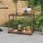 vidaXL barvogn 100x45x83 Rullebord 45x130cm